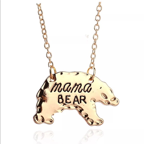 Mama Bear 🐻 engraved necklace - Picture 3 of 8